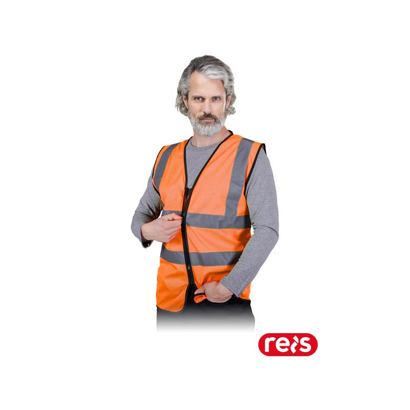 Kamizelka ostrzegawcza z siateczki KOS-MESH/*