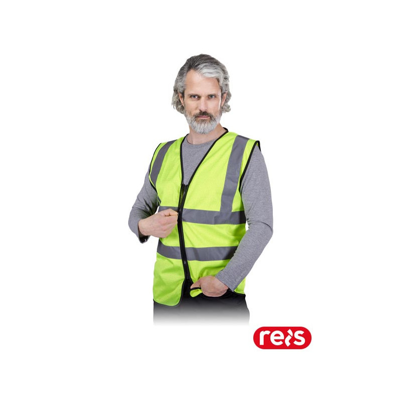 Kamizelka ostrzegawcza z siateczki KOS-MESH/*