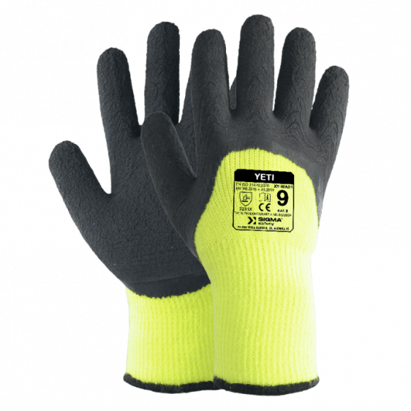 Rękawice ocieplane robocze YETI