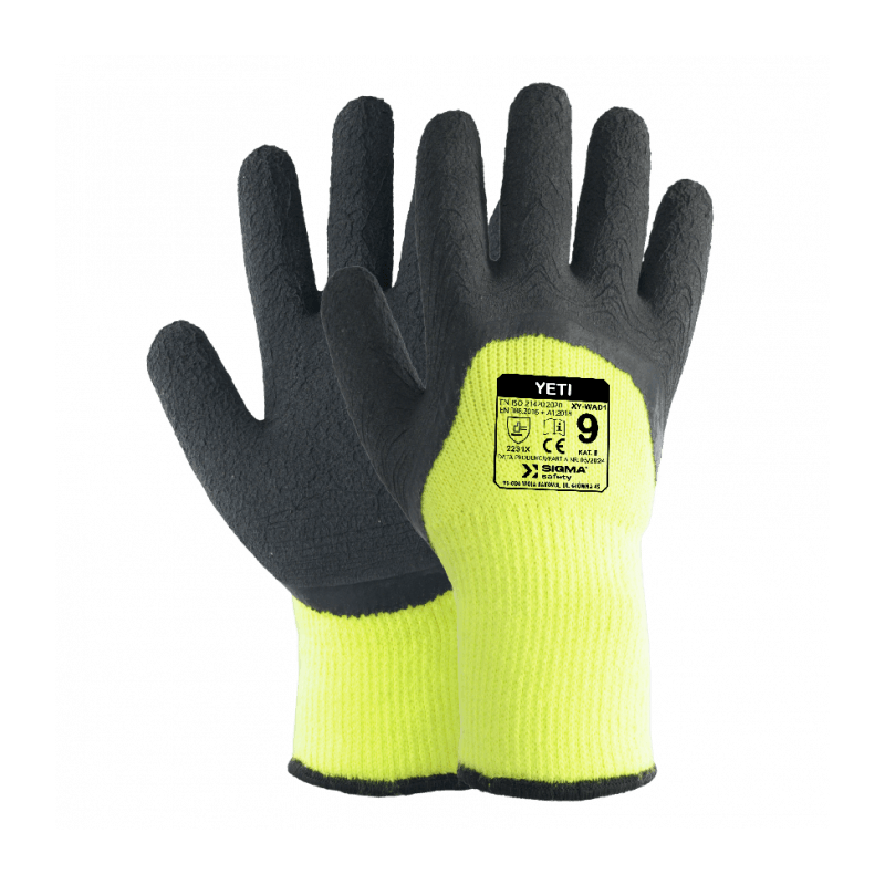 Rękawice ocieplane robocze YETI