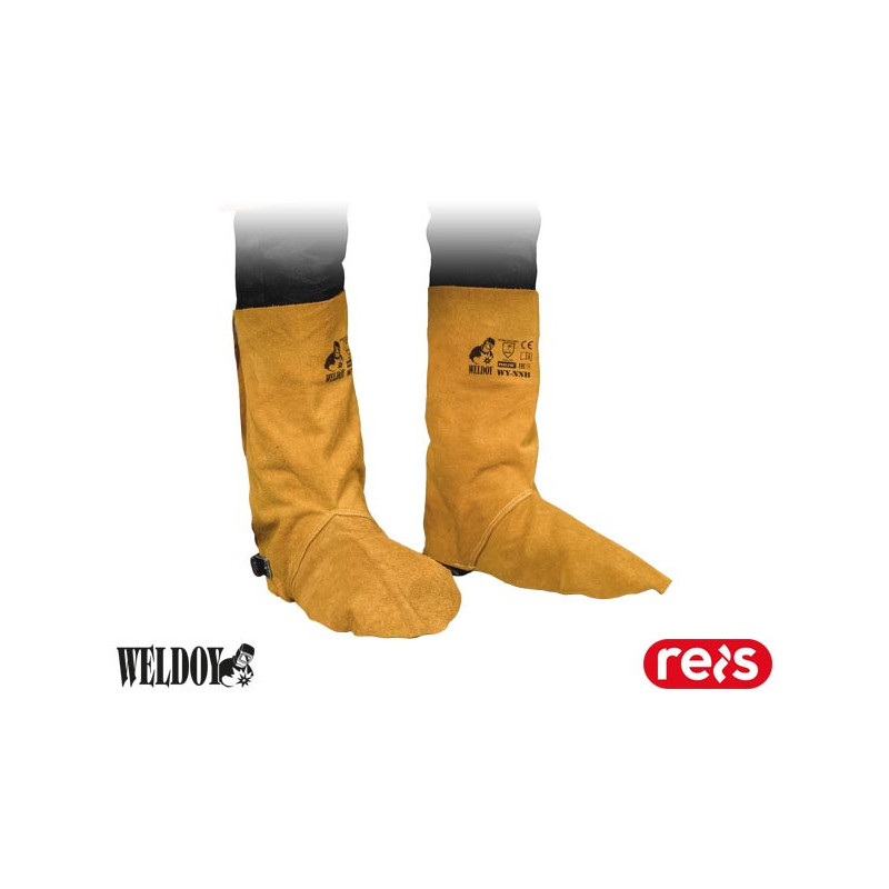 Nagolenniki spawalnicze skórzane WELDOGER