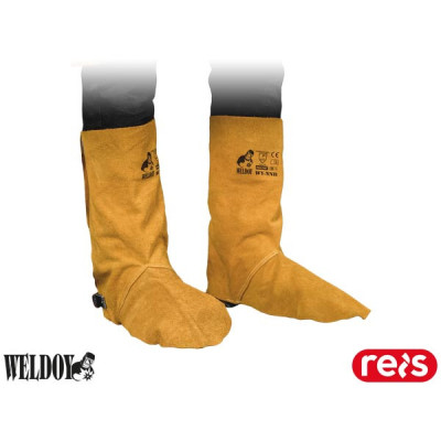 Nagolenniki spawalnicze skórzane WELDOGER
