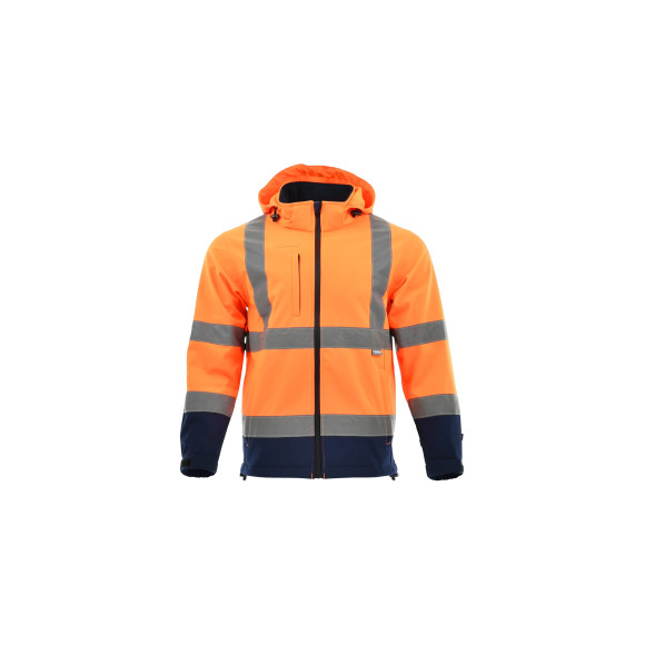 Kurtka ostrzegawcza softshell DROGOWIEC SARA